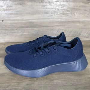 Allbirds Women’s 7.5 Wool Runner Go Deep Navy Blue Lightweight Comfort Shoes EUC